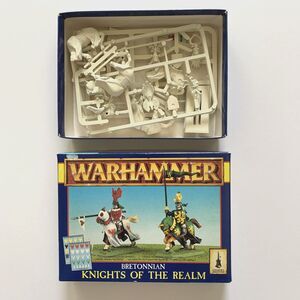 Warhammer Vintage Bretonnian Knights of the Realm Citadel Plastic Kit